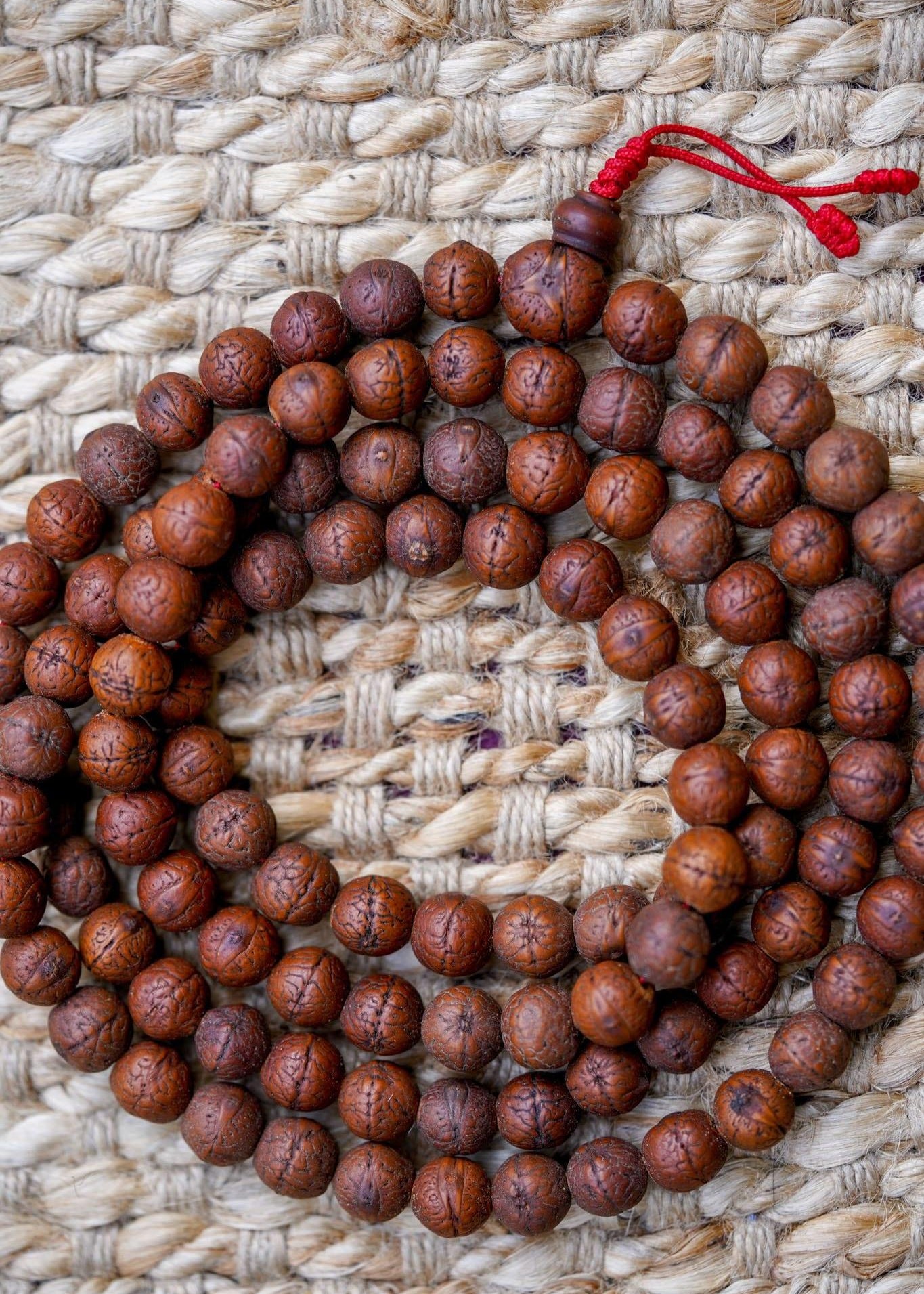 Antique Dark Bodhi Bead Mala