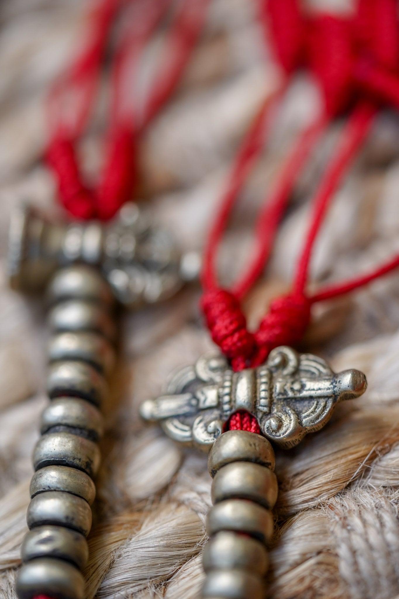 Vajra & Bell Dorje Bodhi Mala principle bead ring