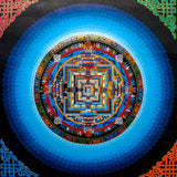 Endless Knot Kalachakra Mandala Thangka.