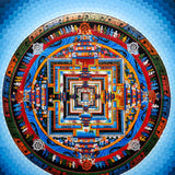 high quality Kalachakra Mandala Thangka.