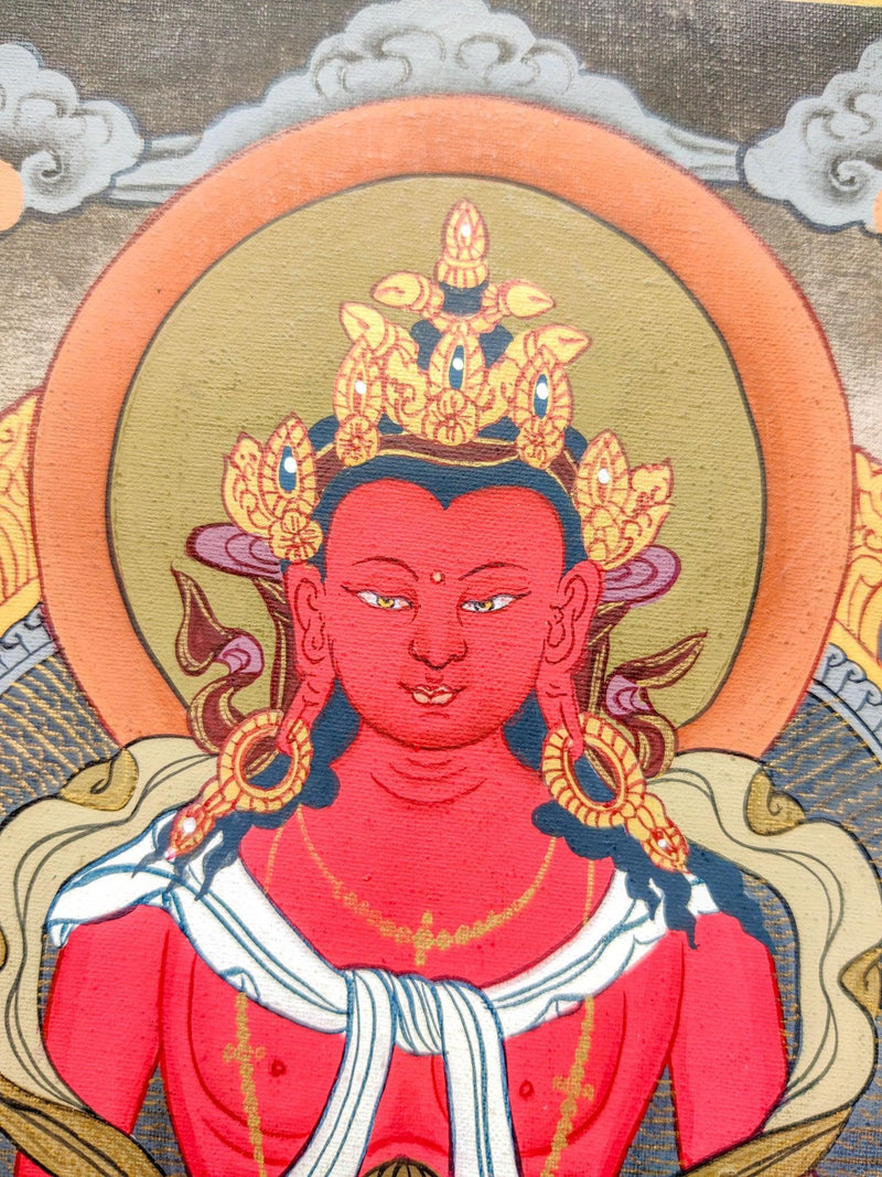 Amitayus Buddha close up