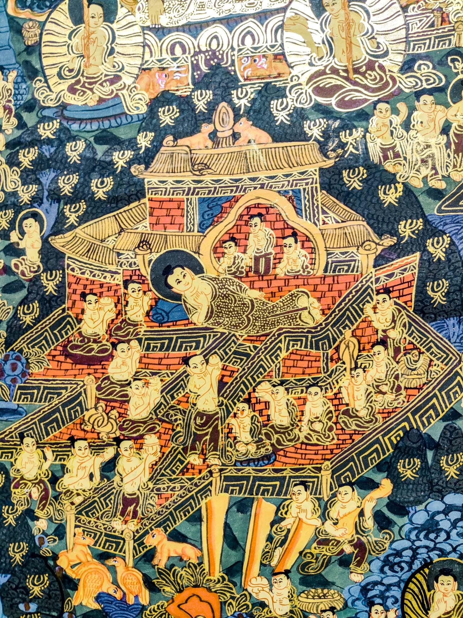Stage of Shakyamuni buddha's life