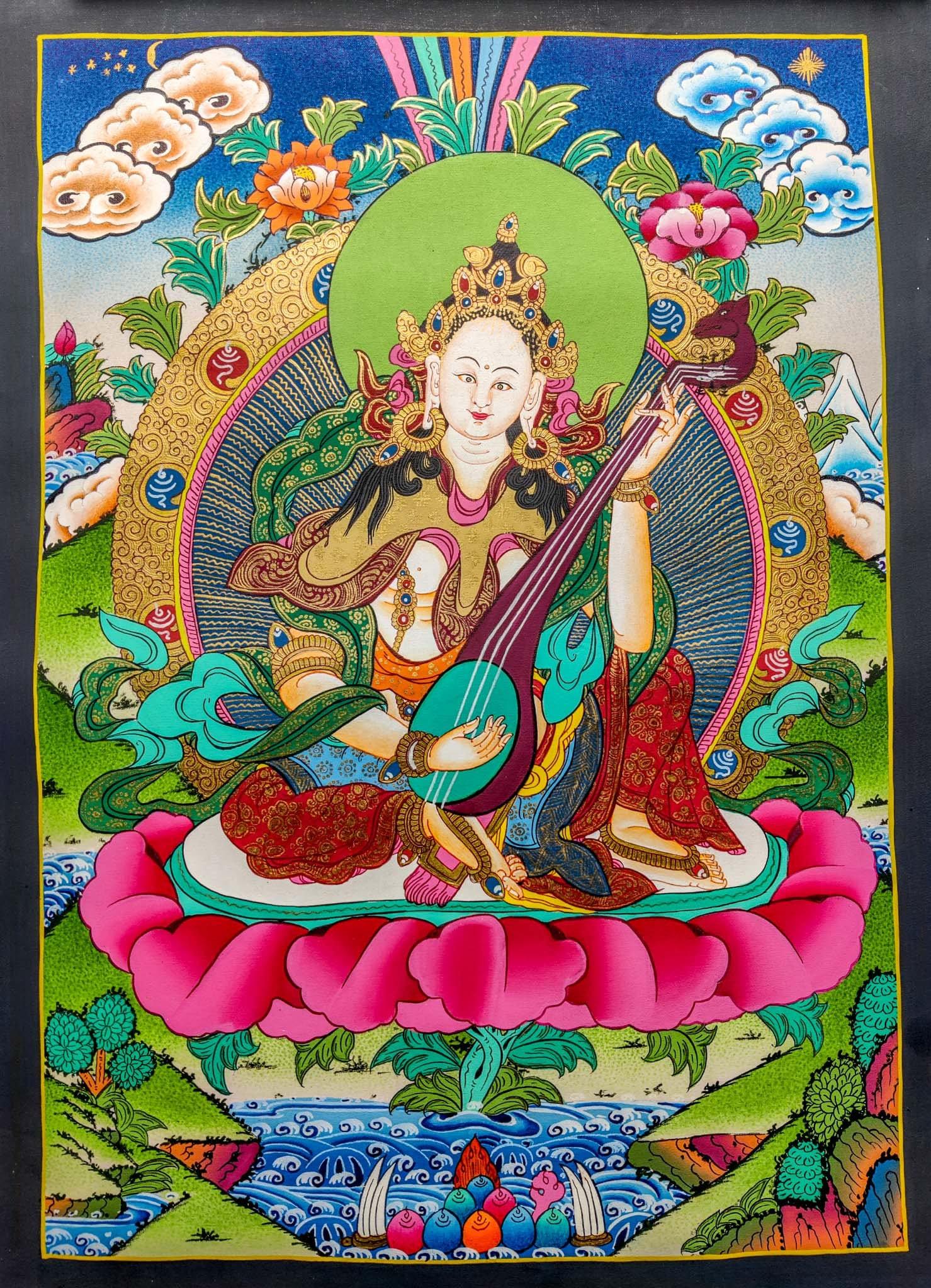 Saraswati Hindu Goddess