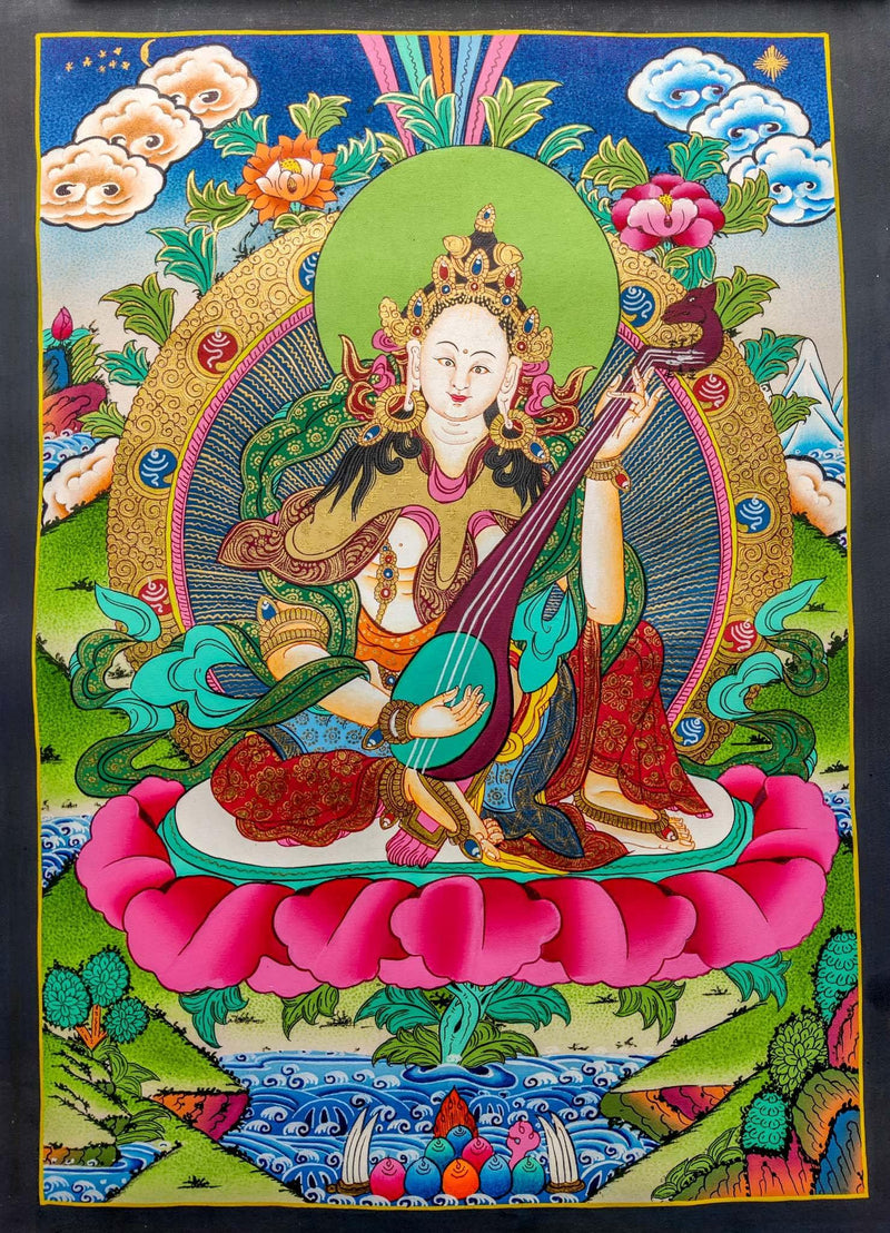 Saraswati Hindu Goddess