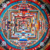 Kalchakra Mandala Painting - Himalayas Shop