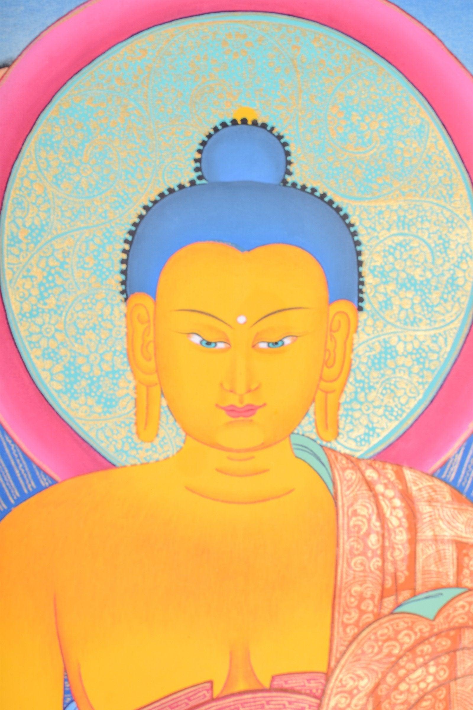 Tibetan art of  Shakyamuni Buddha - Himalayas Shop