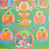 35 Buddha Thanka Art with Shakyamuni - Himalayas Shop