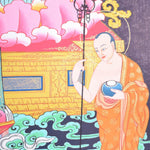 Tibetan Thangka painting of Shakyamuni Buddha - Himalayas Shop
