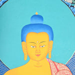 Tibetan Thangka painting of Shakyamuni Buddha - Himalayas Shop