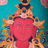 Western Pure Land of Amitayus Buddha Thangka Painting 