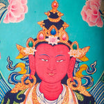Western Pure Land of Amitayus Buddha Thangka Painting 