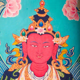 Western Pure Land of Amitayus Buddha Thangka Painting 