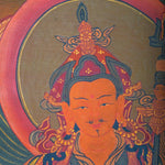 Handmade Guru Rinpoche Tibetan Thangka from Nepal