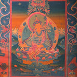 Handmade Guru Rinpoche Tibetan Thangka from Nepal