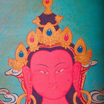 Tibetan Style Manjushri Thangka 