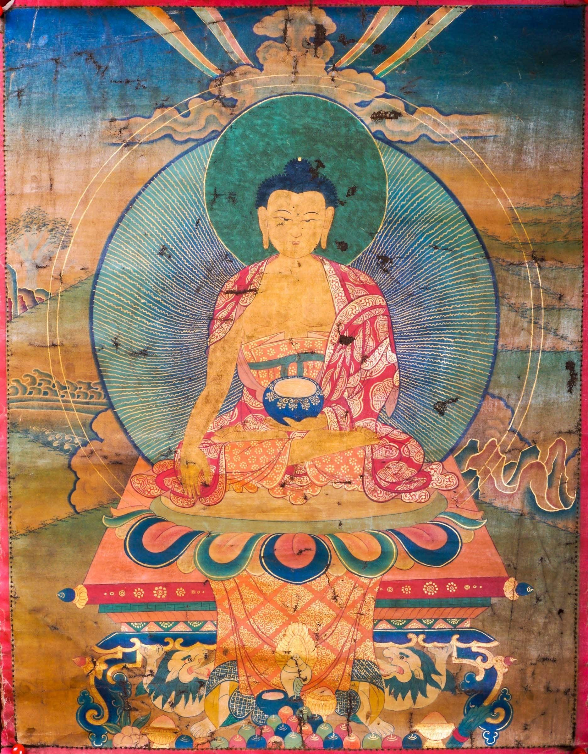 Collectable Buddha Thangka Painting 