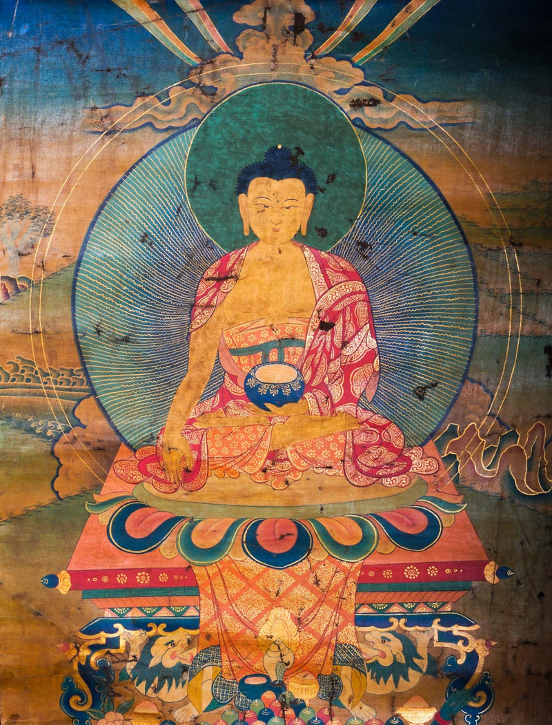 Collectable Buddha Thangka Painting