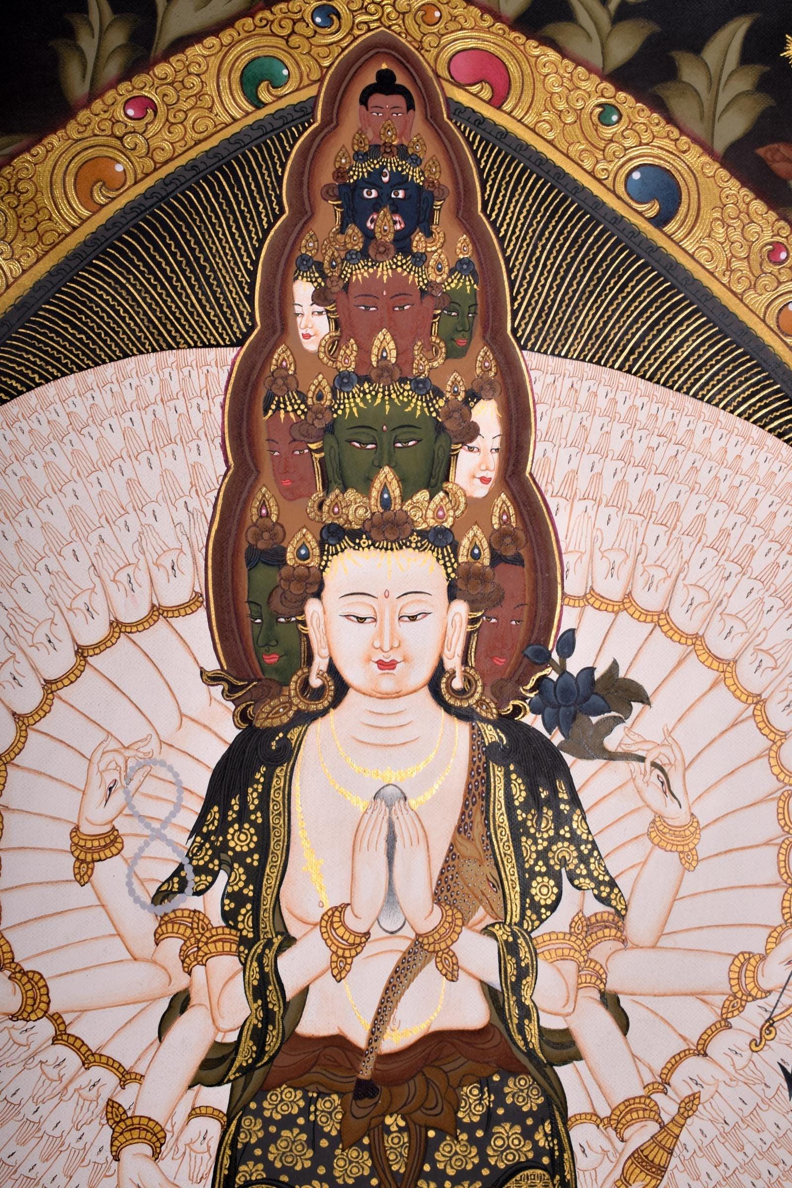 Master Piece Avalokiteshvara Thangka