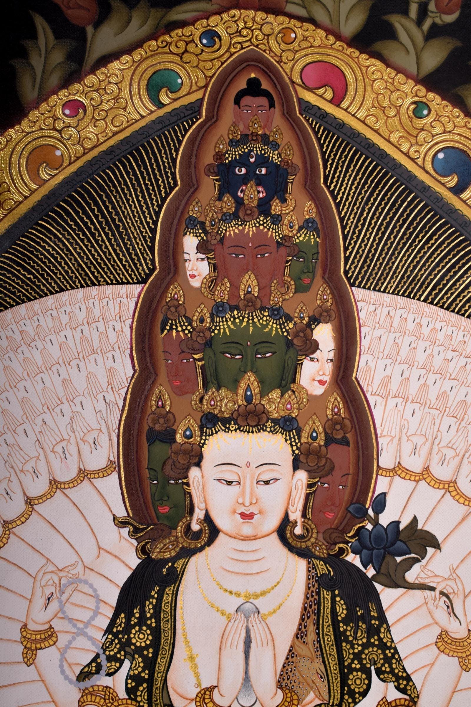 Master Piece Avalokiteshvara Thangka