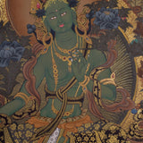Green Tara Tibetan Thangka For Meditational Practice and Spiritual Gifts
