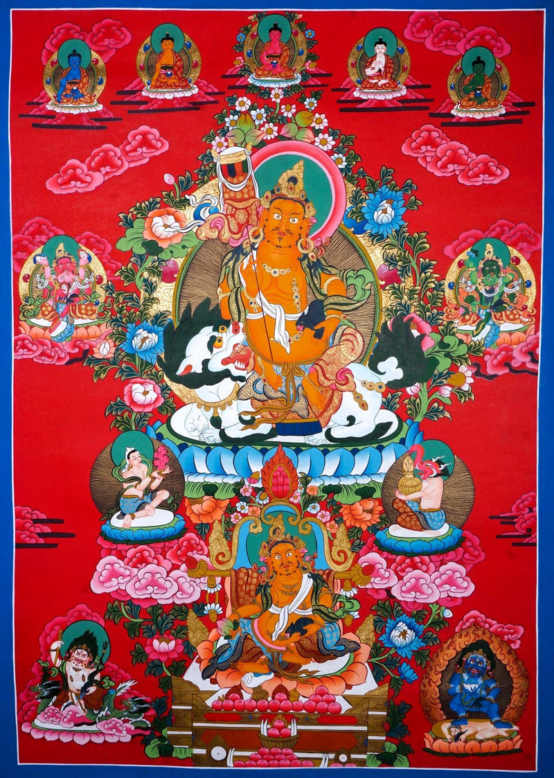 Wrathful Deity - Zambala  For Meditational Practice and Spiritual Gifts