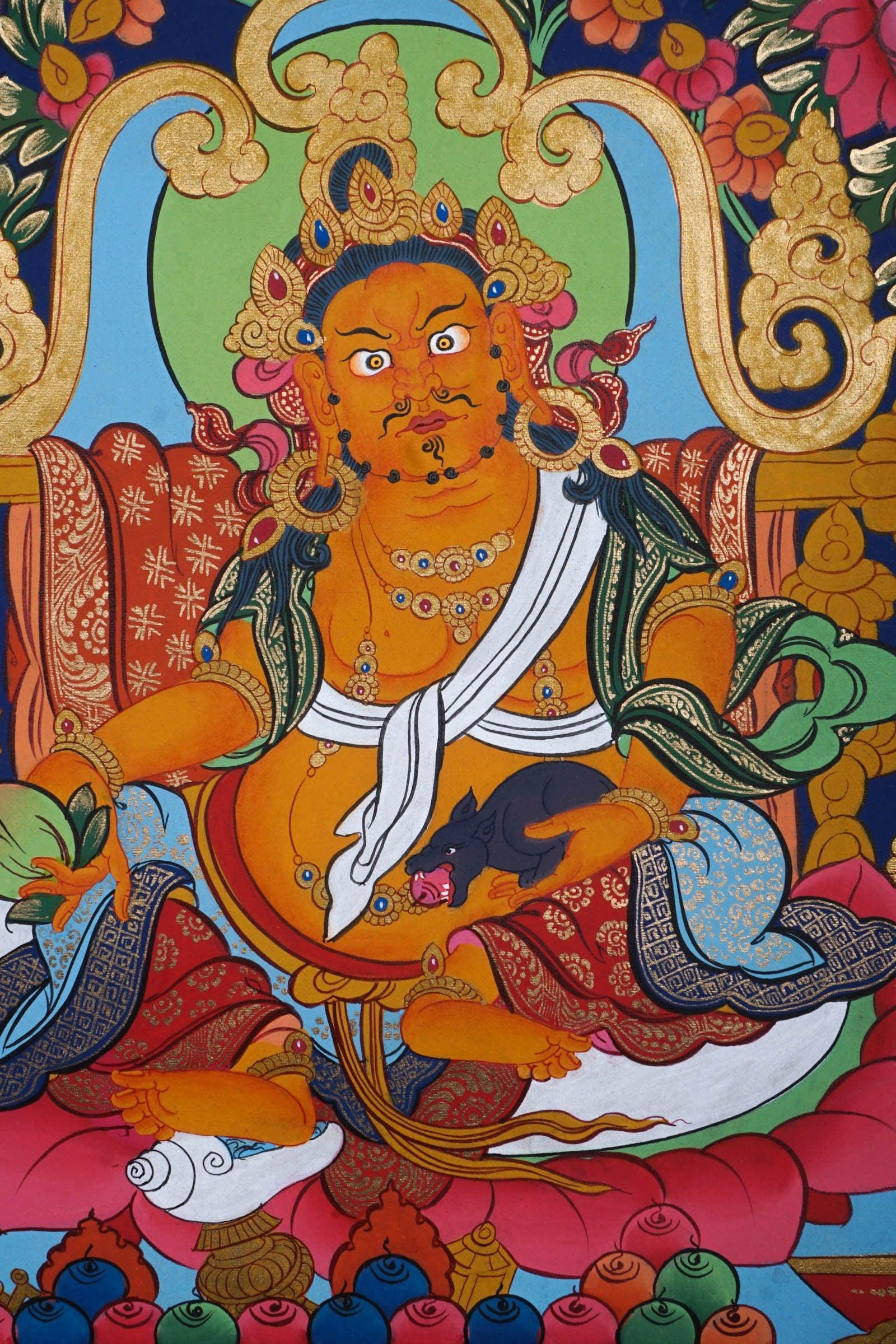 Thangka of Shakyamuni Buddha For home decor and and Wall hanging 
