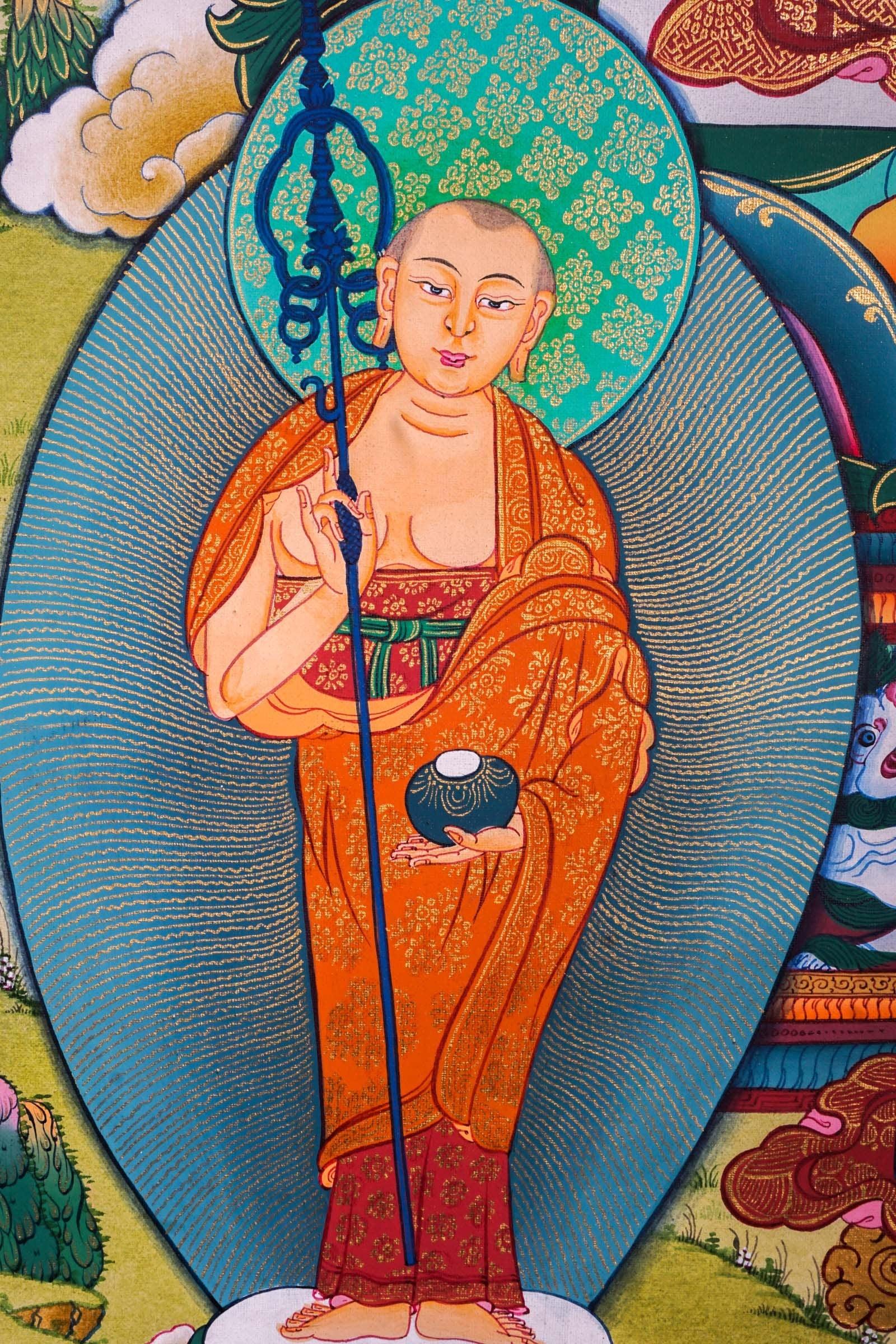 Thangka Art of Shakyamuni Buddha - Himalayas Shop
