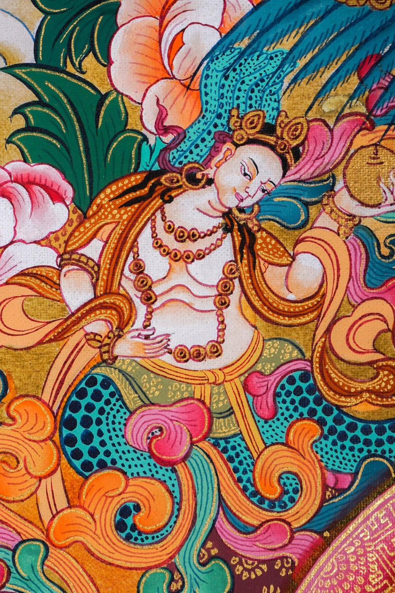 Thangka Art of Shakyamuni Buddha - Himalayas Shop