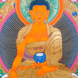 Shakyamuni Buddha Thangka painting  For Meditational Practice and Spiritual Gifts