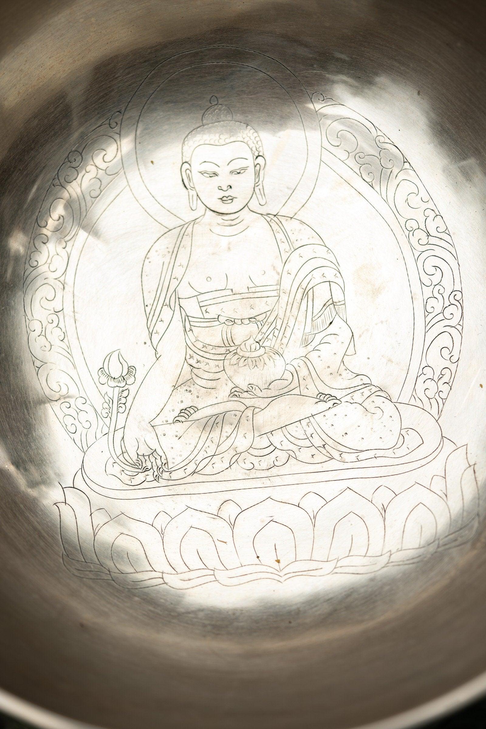Premium Quality Shakyamuni Buddha Singing Bowl - Himalayas Shop