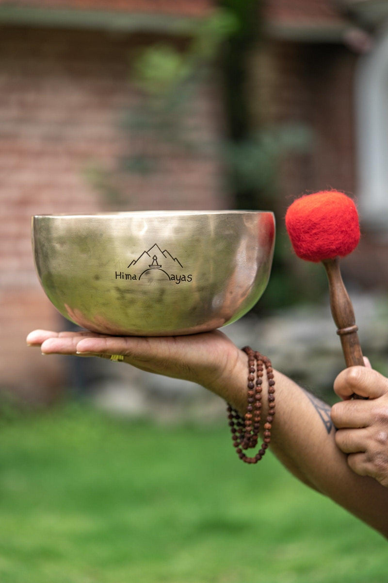 Himalayas Chakra Healing Singing Bowl Chengresi carving - Himalayas Shop
