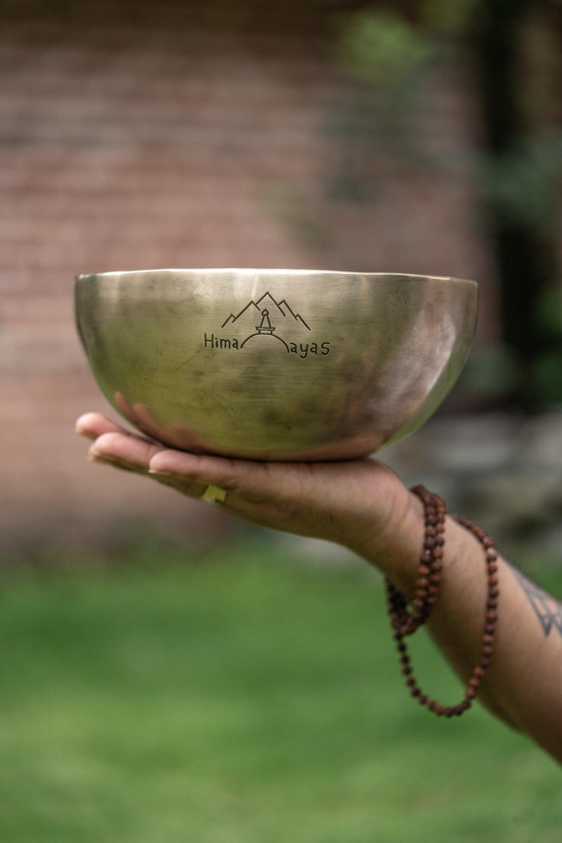 Zambala Engraved Singing Bowl - Himalayas Shop