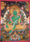 Beautiful Compassionate Green Tara Painting  For home decor and and Wall hanging 