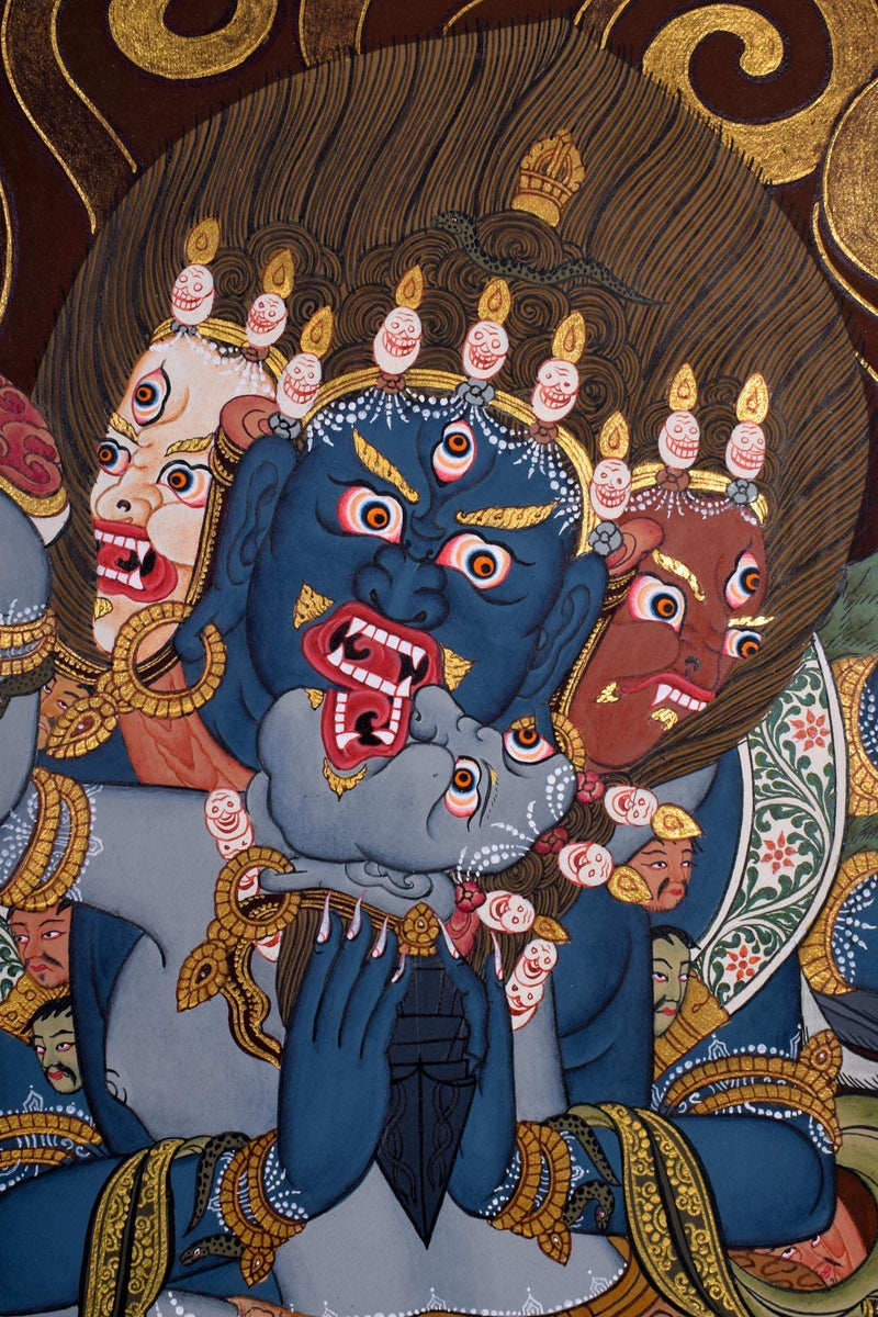 Vajrakumara Thangka Painting - Himalayas Shop