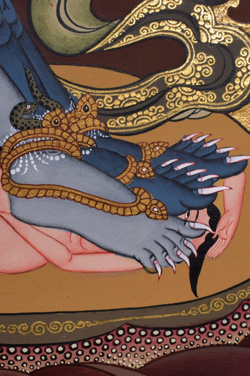 Vajrakumara Thangka Painting - Himalayas Shop