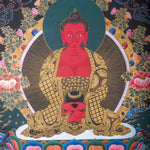 Amitahba Buddha Thangka Painting For home decor and and Wall hanging 