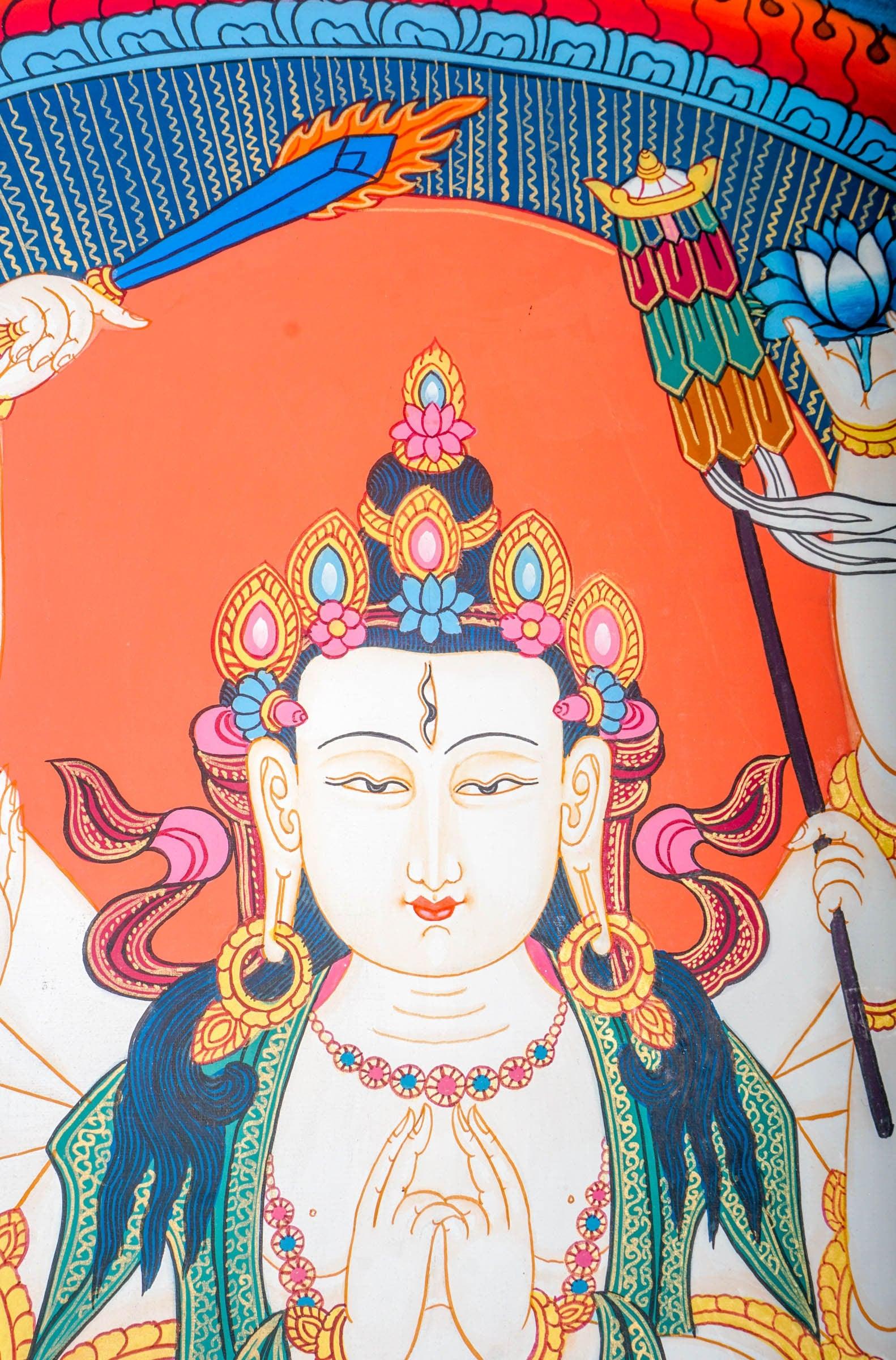 Cundi Thangka Art For home decor and and Wall hanging 