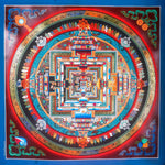 Kalchakra Mandala Painting - Himalayas Shop