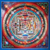 Kalchakra Mandala Painting - Himalayas Shop
