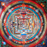 Kalchakra Mandala Painting - Himalayas Shop
