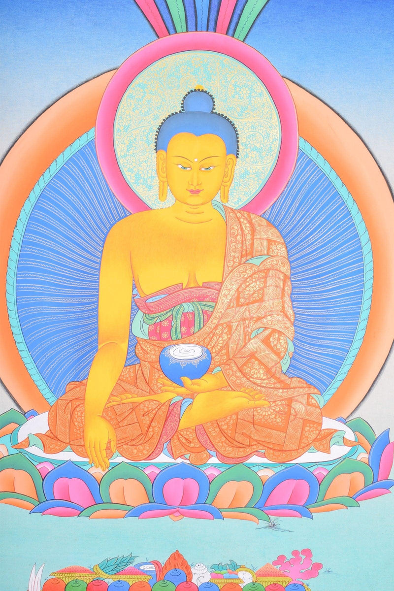Tibetan art of  Shakyamuni Buddha - Himalayas Shop