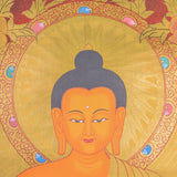 Thangka Painting of Shakyamuni Buddha - Himalayas Shop