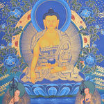Handmade Thangka Art of Shakyamuni Buddha - Himalayas Shop