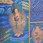 Handmade Thangka Art of Shakyamuni Buddha - Himalayas Shop