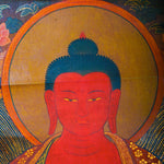 Vintage Amitabha Buddha Thangka - Himalayas Shop
