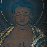 Antique Shakyamuni Buddha Thangka Art for healing and meditation