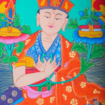 Karmapa handmade thangka art for home décor and mediational practice