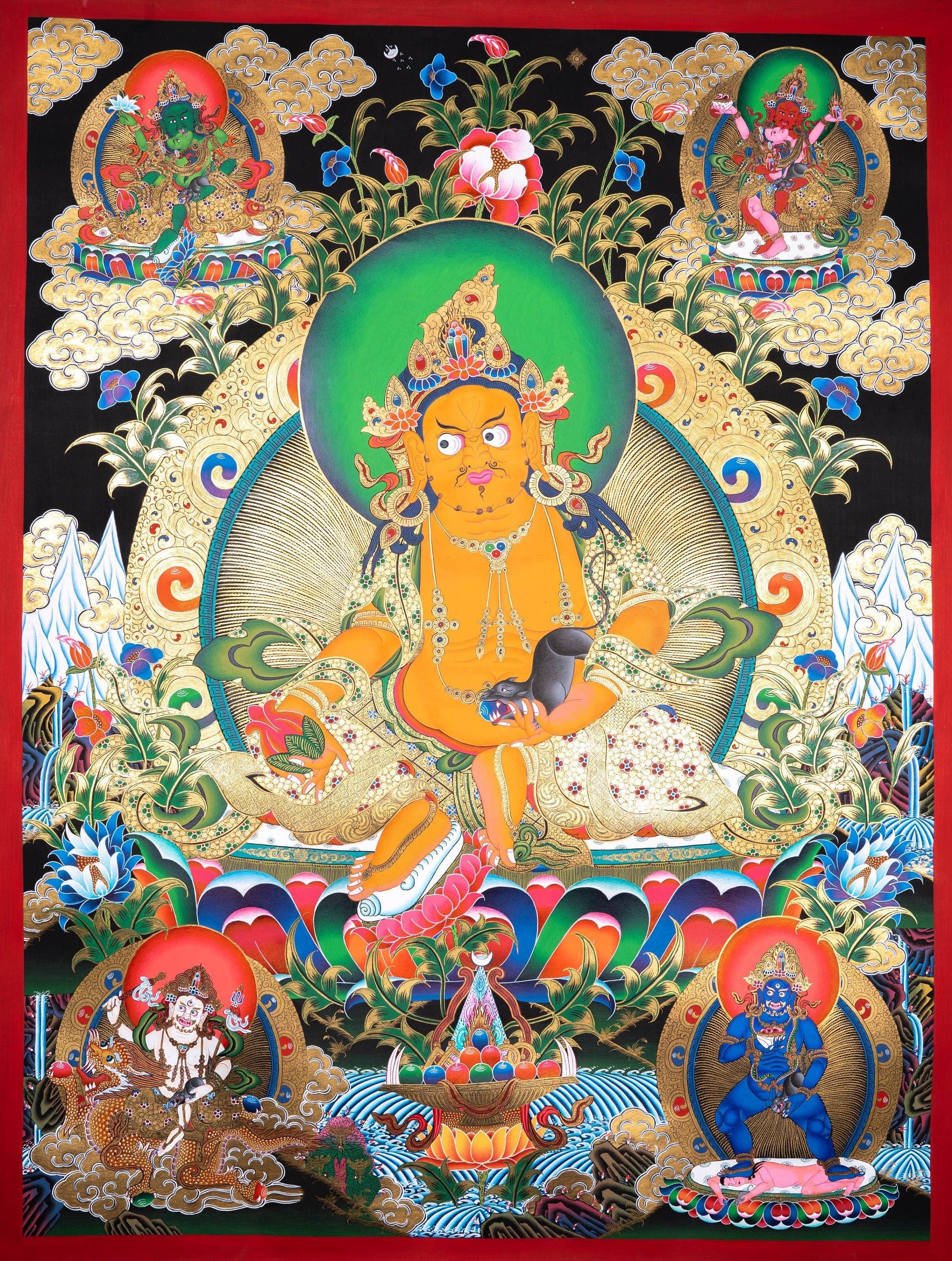 Wrathful Deity - Zambala For Meditational Practice and Spiritual Gifts