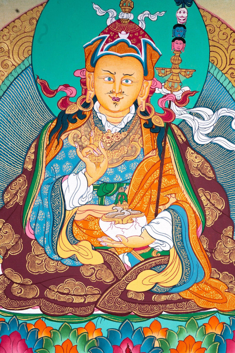 Genuine Thangka of Padmasambhava - Guru Rinpoche