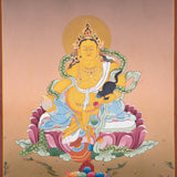 High quality Kuber Thangka on canvas
